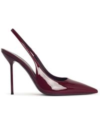 Paris Texas - 'Lidia' 'Rouge Noir' Pele Slingbacks - Lyst