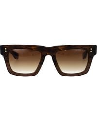 Dita Eyewear - Squared Sunglasses Dts712 A 02 Brn Cry - Lyst