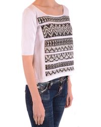 D.exterior - Exterieur T-shirt Korte Mouwen Wit - Lyst