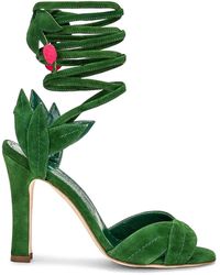 Manolo Blahnik - Ossie 105 Wrap Sandalen Wickeln - Lyst