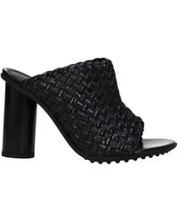 Bottega Veneta - Sandali Atomic Donna Pelle Nero - Lyst