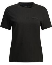 Jacquemus - "Gros Grain" Crewneck T-Shirt - Lyst