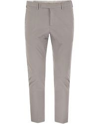 PT Torino - Dieci Stretch Baumwollhose - Lyst