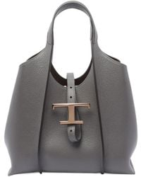 Tod's - Tod 's Mini-sac à provisions en cuir - Lyst