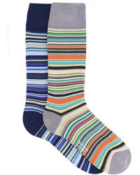 Paul Smith - 2-Pack Striped Socks - Lyst