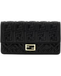 Fendi - Wallet On Chain Baguette - Lyst