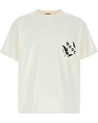Bode - Cotton Oversize Leaf T-Shirt - Lyst