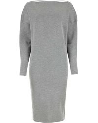 Gucci - Round Neck Dress - Lyst