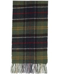 Barbour - Wool Cashmere Tartan Scarf - Lyst