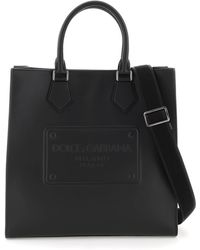 Dolce & Gabbana Bolso tote de piel - Negro