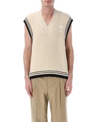 Ami Paris - Sleeveless Knitwear - Lyst