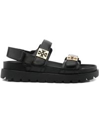Tory Burch - Mellow Sport Leather Sandals - Lyst