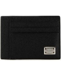 Dolce & Gabbana - Leather Card Holder - Lyst