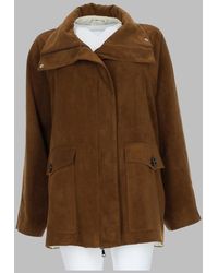 Alysi - Suede Leather Jacket - Lyst