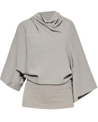 Rick Owens - Top With A Decorative Neckline - Lyst