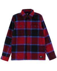 Vans - Flannel Shirt With Logo - Lyst