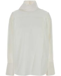 Carven - Sh411-Orchid Shirt - Lyst