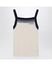 Valentino - Top With Chez Embroidery - Lyst