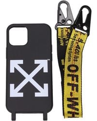 Off-White c/o Virgil Abloh - IPhone Door iPhone 12 m Mann Polyurethan schwarz - Lyst
