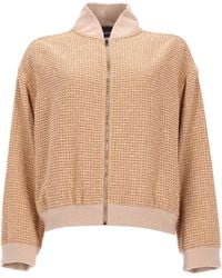 Fabiana Filippi - Bomber Jacket With Stylish Design - Lyst