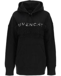 Givenchy - Sudadera con capucha y logo de - Lyst