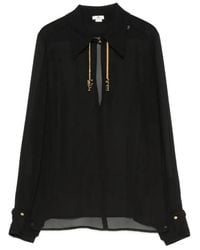 Elisabetta Franchi - Georgette Shirt - Lyst
