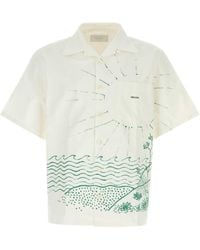 Prada - Printed Shirt - Lyst