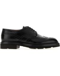 Santoni - Leather Emil Lace Up Shoes - Lyst