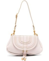 Chloé - Marcie Leather Shoulder Bag - Lyst