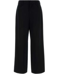 Max Mara - S Maxmara Stretch Wool Festa Pant - Lyst
