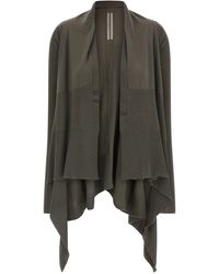 Rick Owens - 'Medium Wrap' Cardigan - Lyst