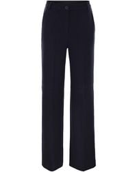 Weekend by Maxmara - Zelota Flannel Jersey Trousers - Lyst