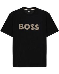 BOSS - T Shirt "C Thompson" Con Logo - Lyst