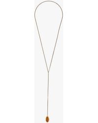 Dries Van Noten - Neckl.M261 603 Q092 Neckl. Tiger Eye - Lyst