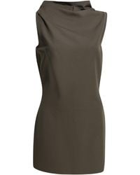 KHAITE - "Astor" Short Dress - Lyst