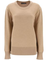 Dolce & Gabbana - Oversized Wool Sweater - Lyst