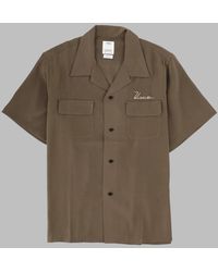 Visvim - Camicia A Manica Corta Con Logo - Lyst