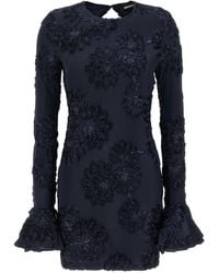 ROTATE BIRGER CHRISTENSEN - '3D Mesh Mini' Dress - Lyst