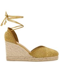 Castañer - Woven Espadrille Wedges - Lyst