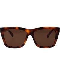 Max Mara - Avana Scura Marrone Acetate Sunglasses - Lyst