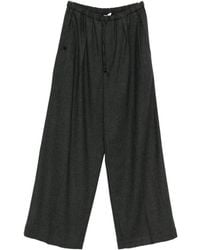 Closed - Wool Blend Trousers - Lyst