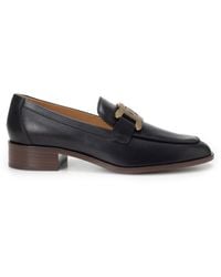Tod's - Tod Leather Loafers - Lyst