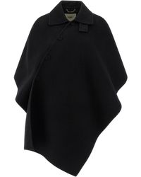 Fendi - 'dubbele Wol' Cape - Lyst