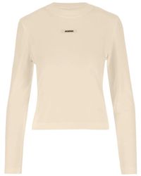 Jacquemus - Le Gros Grin Long-Sleeve T-Shirt - Lyst