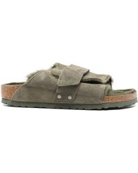 Birkenstock - Kyoto Shearling Thymian, Wildlederleder/Nubuck - Lyst