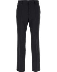 Valentino Garavani - Dark Wool Blend Pant - Lyst