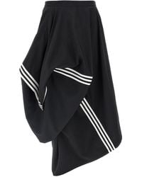 Y-3 - 'W Wire Skirt' Midi Skirt - Lyst