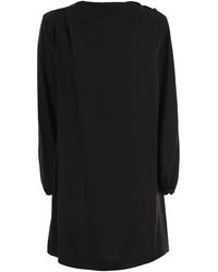 Weekend by Maxmara - Cabina1234 Mini-jurk In Glanzende Satijnen Omgekeerde Stof - Lyst