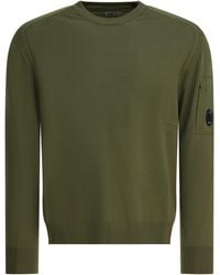 C.P. Company - C.P. Wollpullover mit Rundhalsausschnitt von Company - Lyst