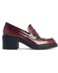 Tod's - Leather Loafers - Lyst